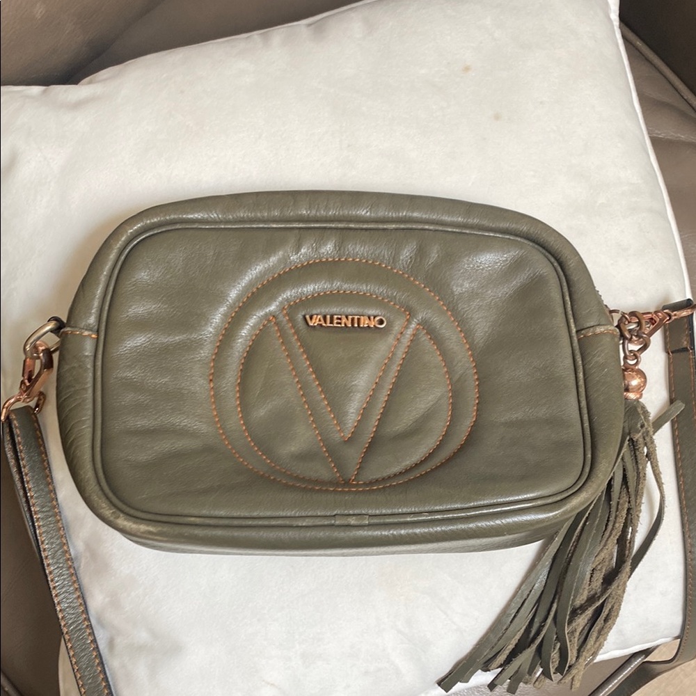 Valentino Olive Green Crossbody Bag